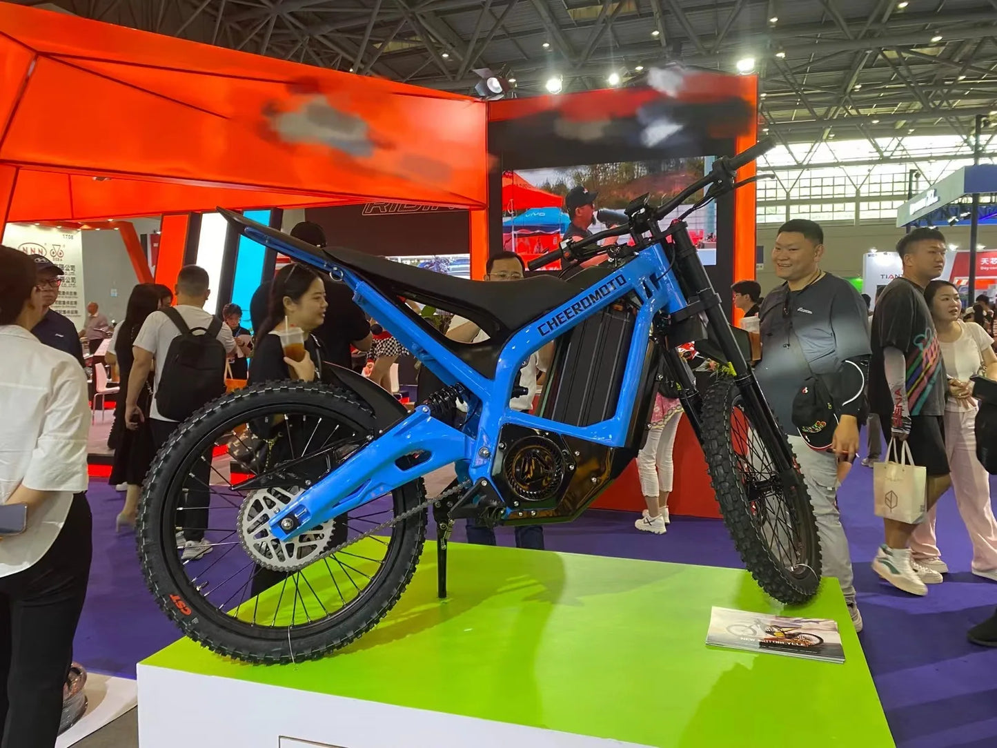 STLF Offroad Electric Dirt Bike Electric Bike-3000w 6000w Mid Drive Dirtbike Full Suspension Fast E-bike off Road