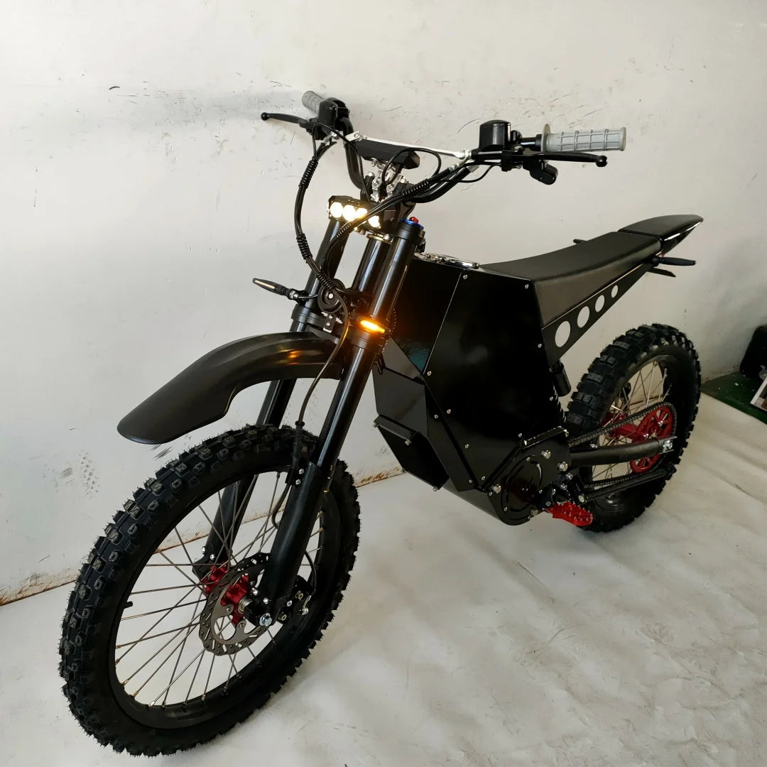 2025 New Super Powerful 18000W MDX-30 E Dirt Bike 75Ah Long Range Battery 72V 120KMH 75MPH Fast Electric Central Motor Bike