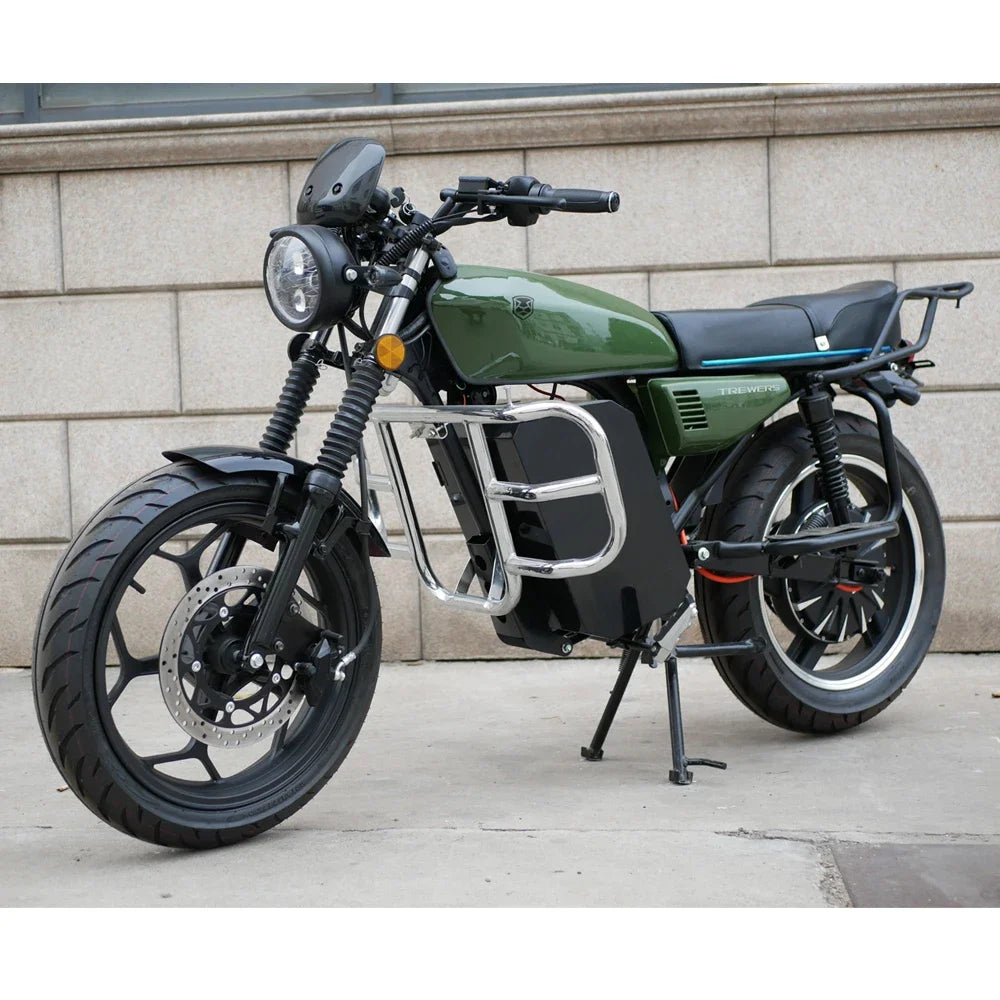 72V Off Road 2000W 3000W 5000w E Motorcycle Top Speed CE Adult Electric Motorbike With Two Seat