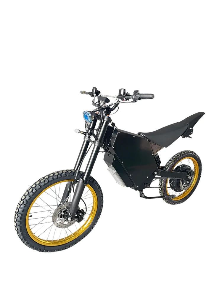72V 15000W QS Motor 75ah E Bikes 120kmh 200A Powerful Controller Fast Speed Big Wheel Motorcycle Electric Dirt Bike for Adults