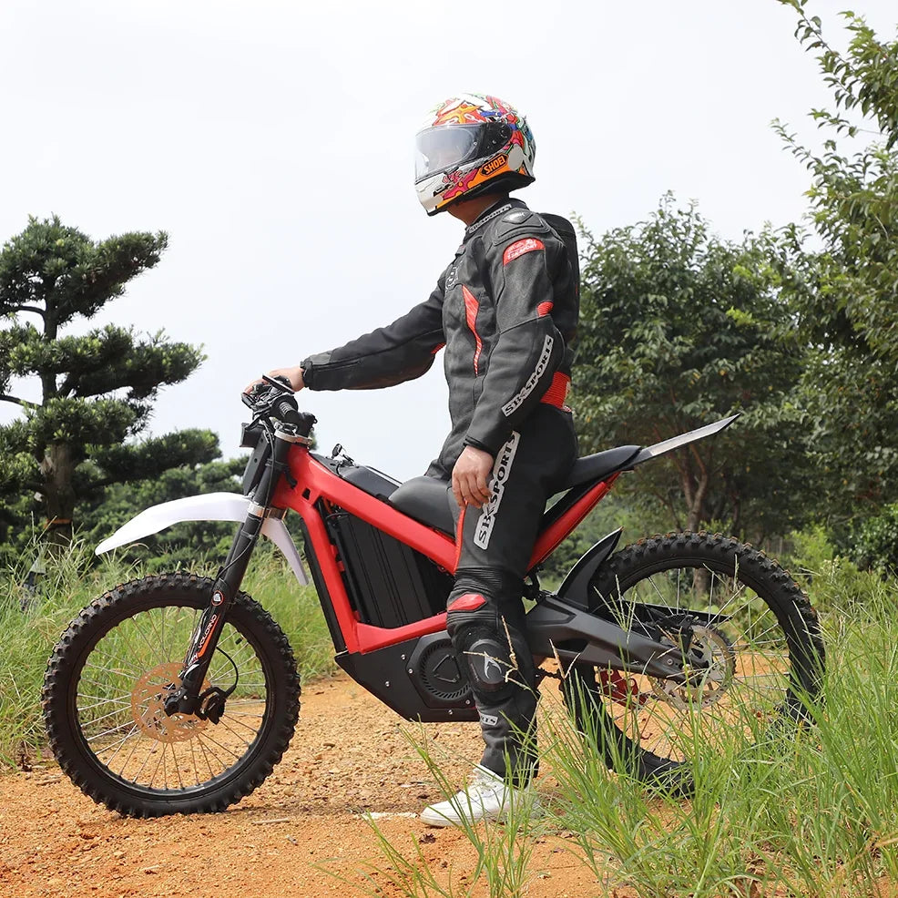STLF Offroad Electric Dirt Bike Electric Bike-3000w 6000w Mid Drive Dirtbike Full Suspension Fast E-bike off Road