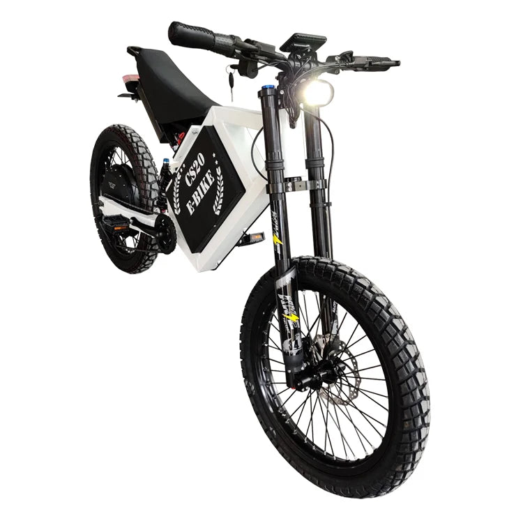 19 Inch Electric Dirt Bike Large Power City Road Bike Ebike High Power 5000W CS20 Ebike