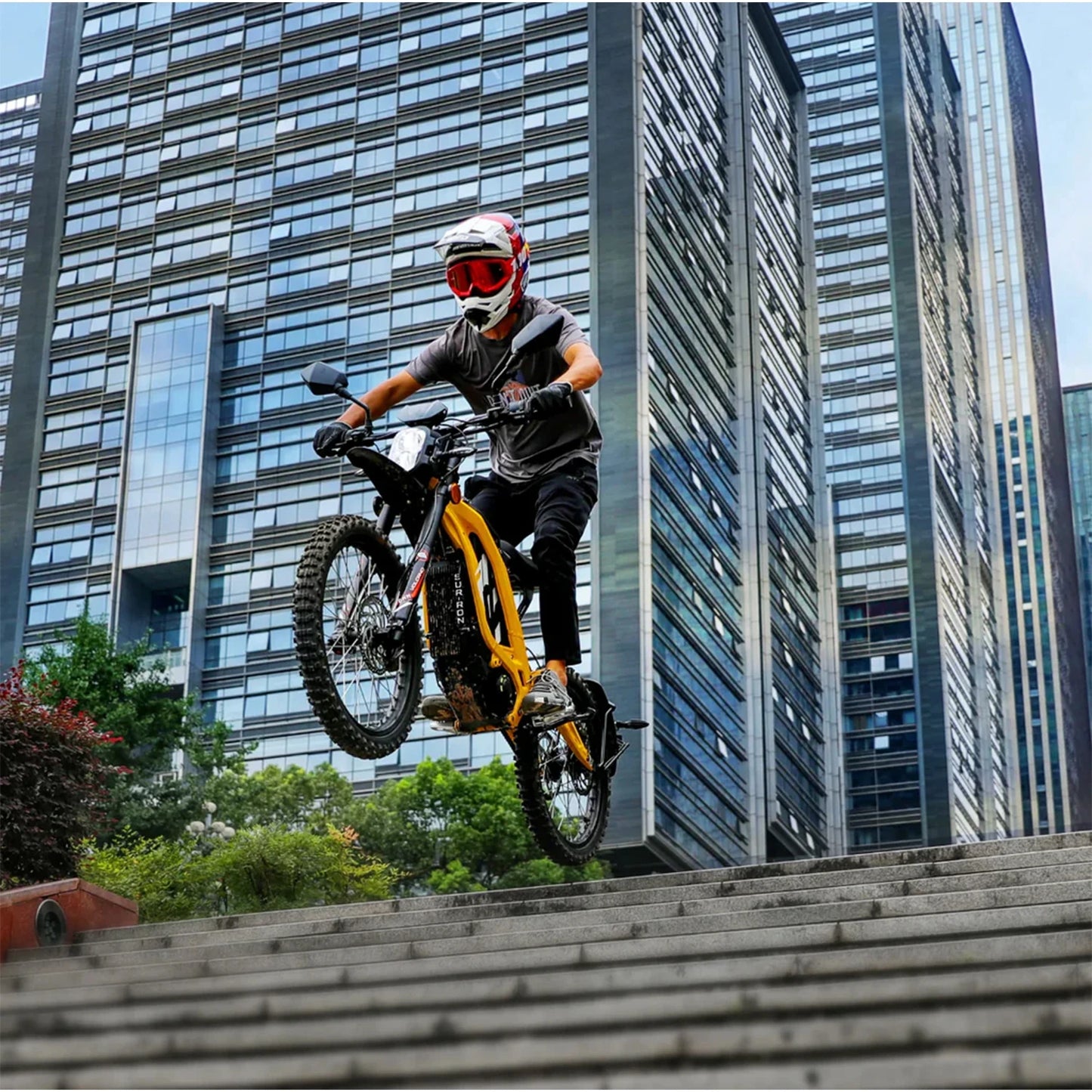 2024 Electric Dirt Bike 60v 6000w Middrive Ebike 40Ah 21700 Removable KKE Suspension Electric Motorcycle Road Legal