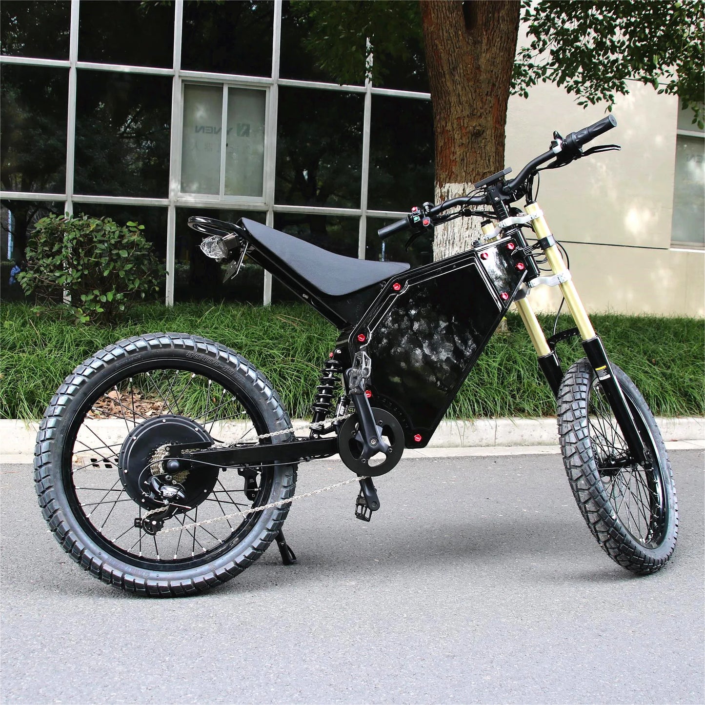 1500W 48V Electric Dirt Bike Enduro E-Bike with Rear Hub Brushless Motor Electric Motorcycle