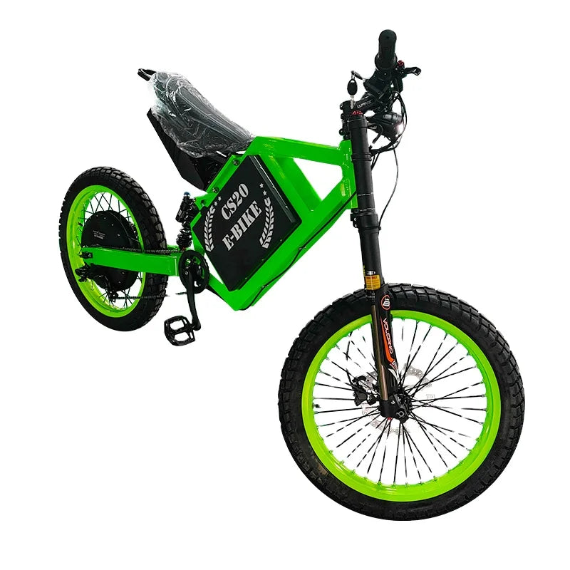 19 Inch Electric Dirt Bike Large Power City Road Bike Ebike High Power 5000W CS20 Ebike