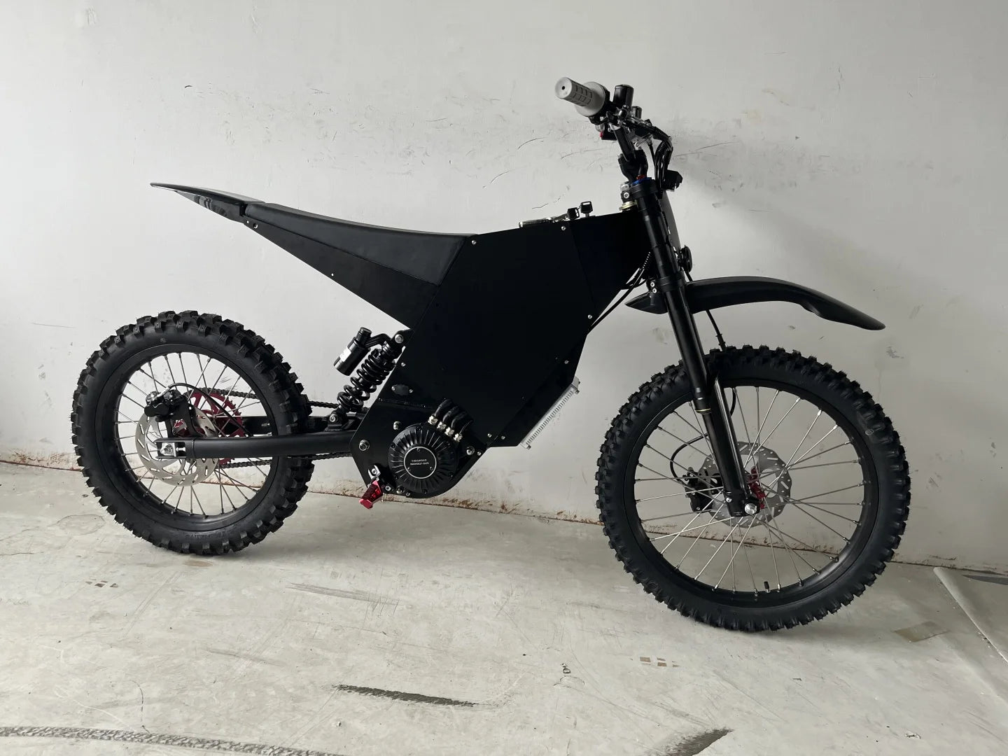 72v 18000w Mid Drive 120kmh Electric Motorcycle Ebike Powerful 200A Output Controller High Carbon Steel Frame Electric Dirt Bike