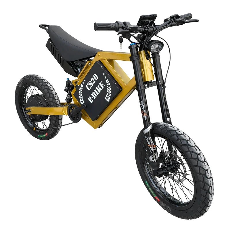 19 Inch Electric Dirt Bike Large Power City Road Bike Ebike High Power 5000W CS20 Ebike