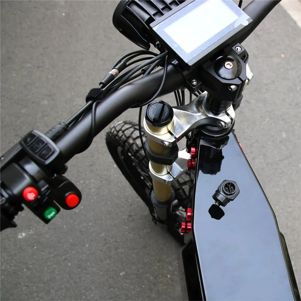 1500W 48V Electric Dirt Bike Enduro E-Bike with Rear Hub Brushless Motor Electric Motorcycle