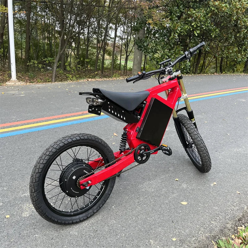 19 Inch Electric Dirt Bike Large Power City Road Bike Ebike High Power 5000W CS20 Ebike