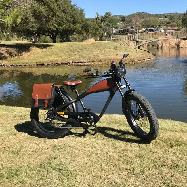 USA Warehouse Hybrid Electric Bicycle Retro Style E-Bike 48v Lithium Battery Road Dirt City Suitable 48v Ebike Mountain Fat Tire