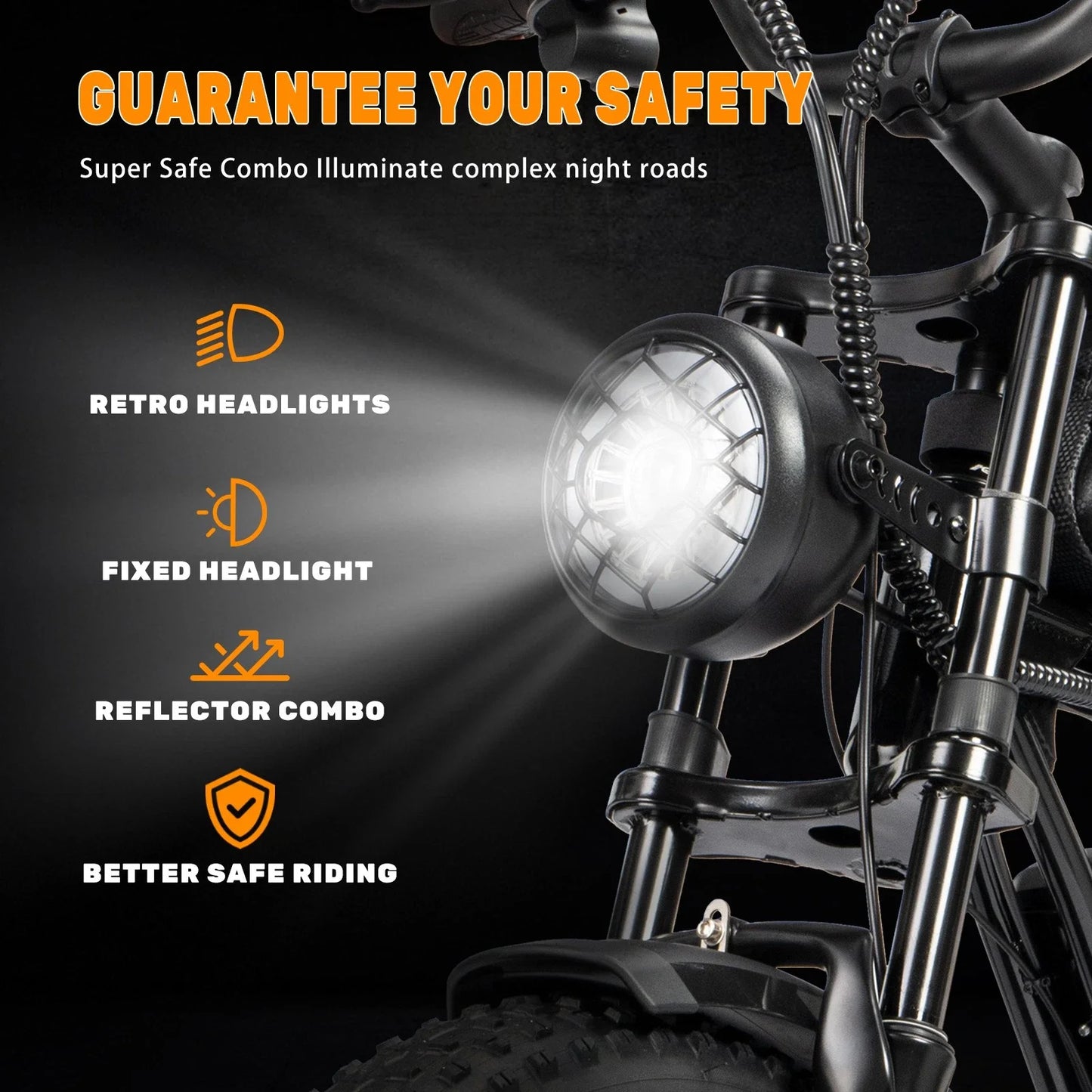 YVY Electric Bike for Adults 1500W 48V 20AH E-Bike 20"x4.0 Fat Tire Mountain Electric Bicycle Dirt Bike Electric Commute Bicycle