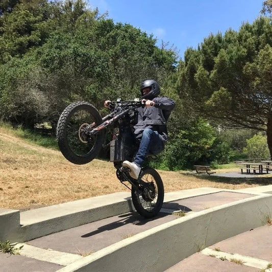 72v 100km/h Mountain Dirt E Bicycle Endurance Ebike Inivisble 6000w High-speed Electric Bike