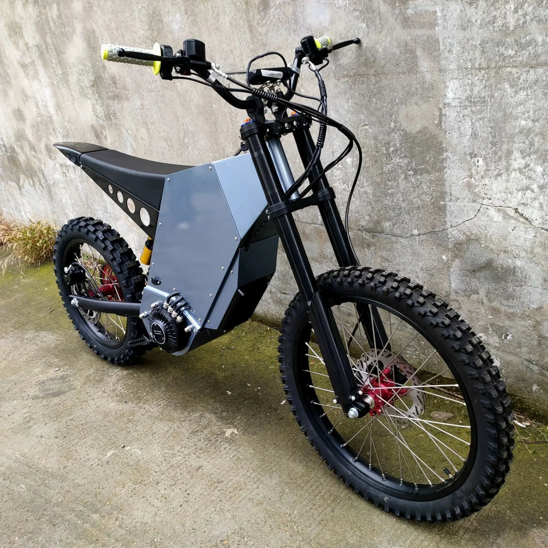 72v 18000w Mid Drive 120kmh Electric Motorcycle Ebike Powerful 200A Output Controller High Carbon Steel Frame Electric Dirt Bike