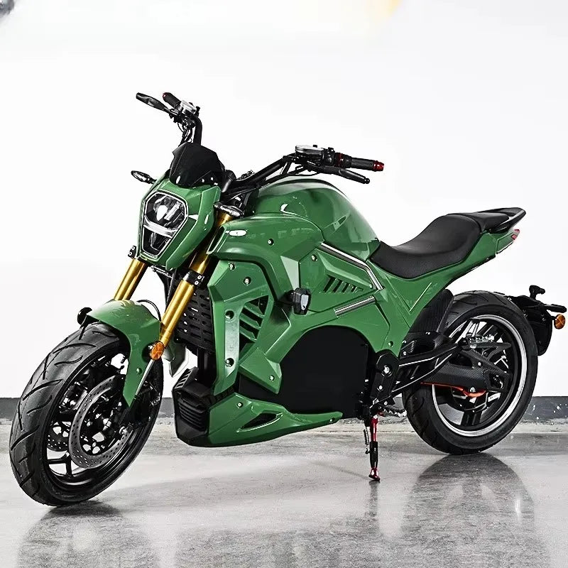 Zuimi 8000W Peak Power Electric Dirt Bike Adult High-Speed E-Motorcycle, 72V Off-Road MONSTER with Dual Battery Option