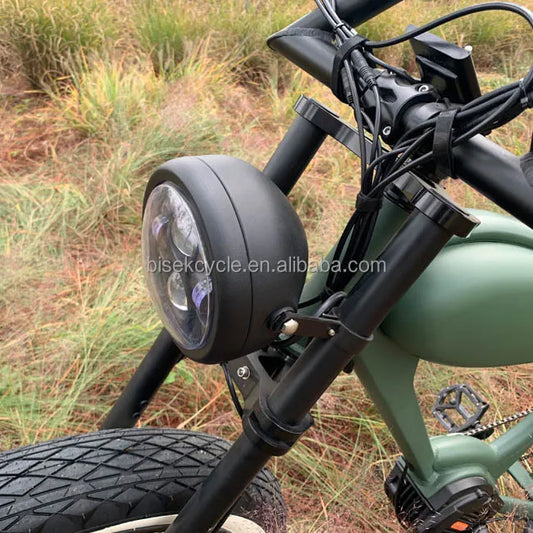 USA Warehouse Hybrid Electric Bicycle Retro Style E-Bike 48v Lithium Battery Road Dirt City Suitable 48v Ebike Mountain Fat Tire