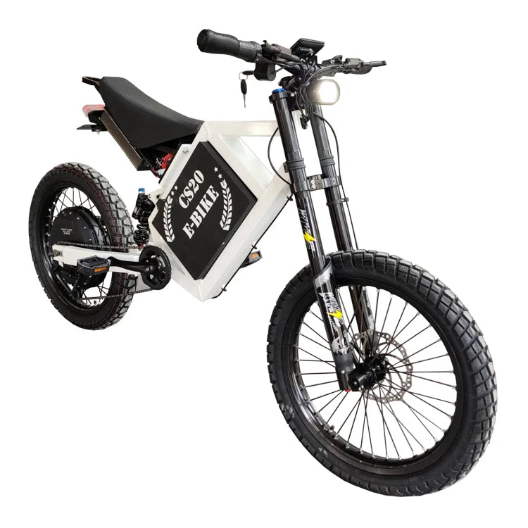 2025 Popular 72V CS20 Electric Bicycle EBIKE 12000w/15000W  Pitbike Electric Dirt Bike