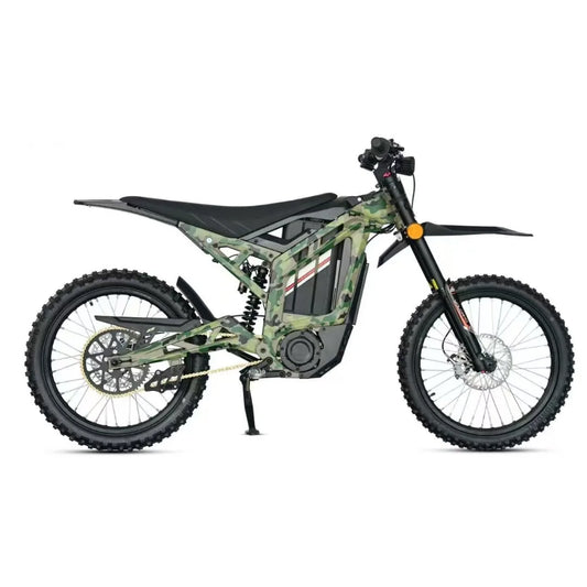 72V Electric Dirt Bike 8000W Peak/3000W Rated Power Adult Off-Road Motorbike All-Terrain E-Motorcycle