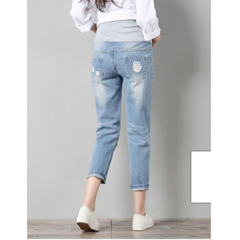 Maternity Jeans Maternity Pants Clothes For Pregnant Women Trousers Nursing Prop Belly Leggings Jeans Pregnancy Clothing Pants
