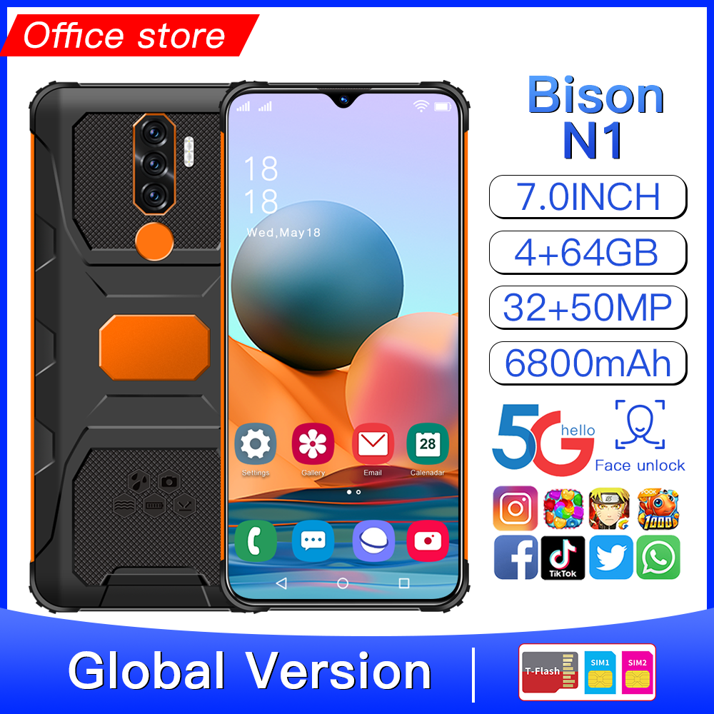 N1 Global Version 7.0" Real  5G Snapdragon 888 10 Core Android 11 Smartphone