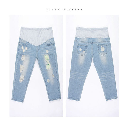 Maternity Jeans Maternity Pants Clothes For Pregnant Women Trousers Nursing Prop Belly Leggings Jeans Pregnancy Clothing Pants
