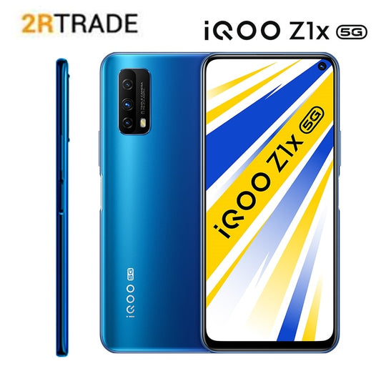 Vivo iQOO Z1x 5G Smartphone - 120Hz Snapdragon 765G 48 MP Android 11