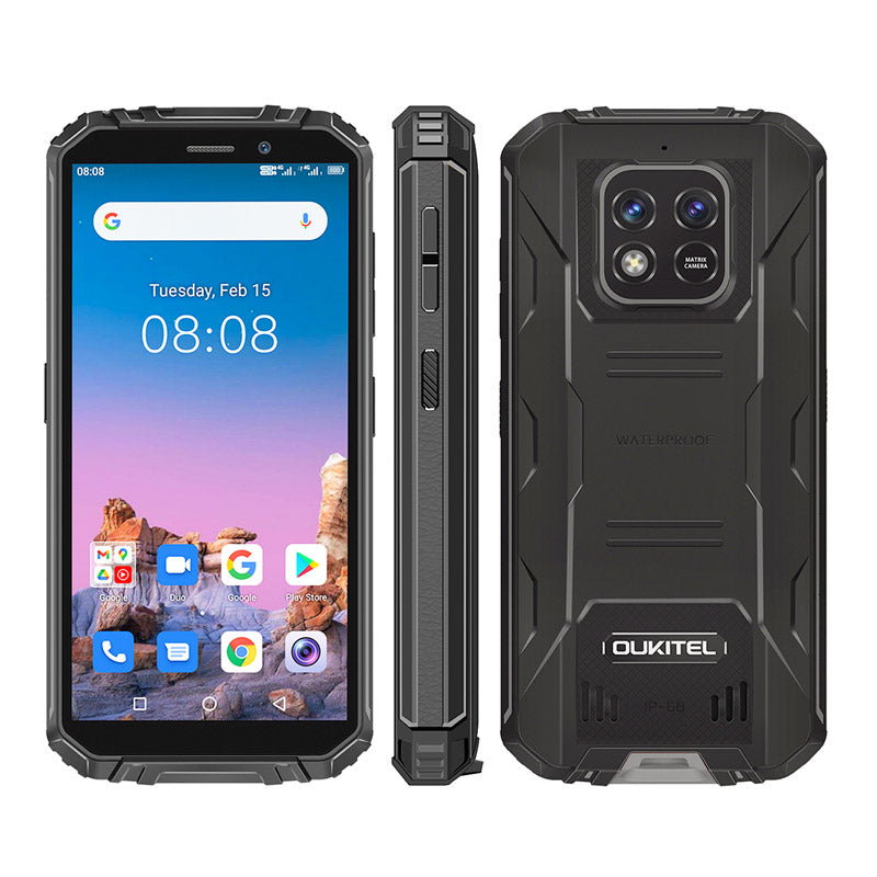 OUKITEL WP18 Android 11 IP68 Waterproof Smartphone 48MP sensor 256ROM+6GB RAM