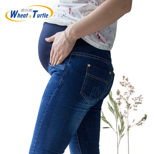 Maternity Jeans Pregnancy Clothes Denim Overalls Skinny Pants Trousers Clothing For Pregnant Women Plus Size