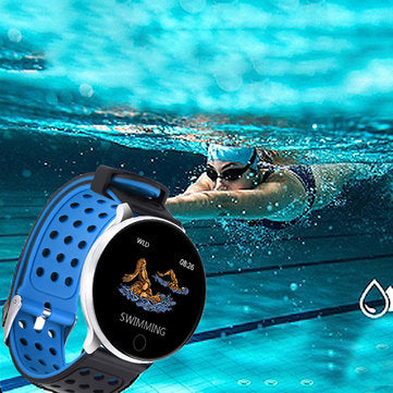 XANES® B12 1.3in Touch Screen IP68 Waterproof Smart Watch HR BP Monitor Fitness Sports Bracelet