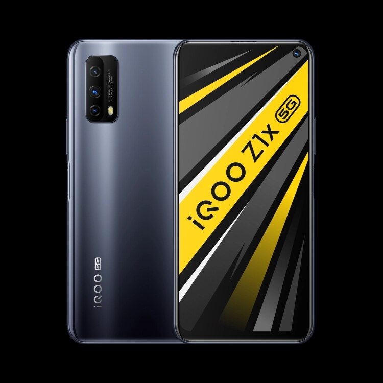 Vivo iQOO Z1x 5G Smartphone - 120Hz Snapdragon 765G 48 MP Android 11