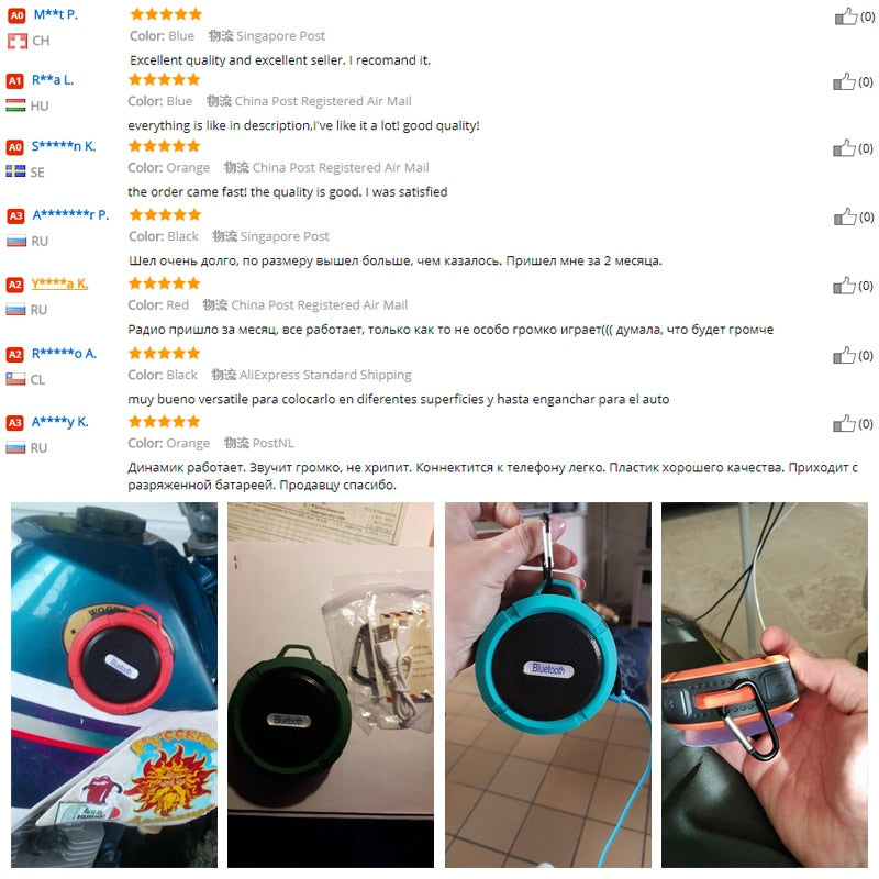 Waterproof Bluetooth Speaker