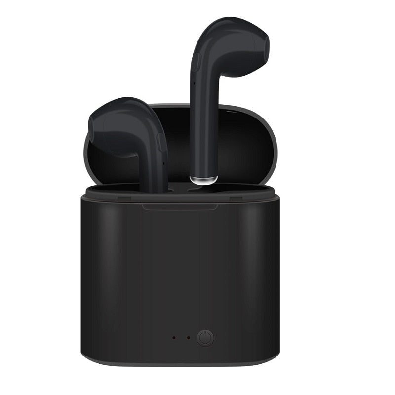 Bluetooth headphones with charging microphone