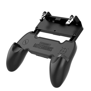 DATA FROG S6-W10 PUBG Game Controller Gamepad Trigger Shooter for PUBG Mobile Game with Foldable Phone Holder for Android iOS Phones
