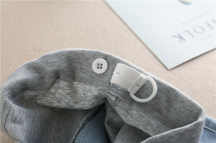 976# Embroidery Flower Denim Maternity Jeans Summer Light Blue Ripped Hole Pencil Pregnancy Trousers Clothes for Pregnant Women