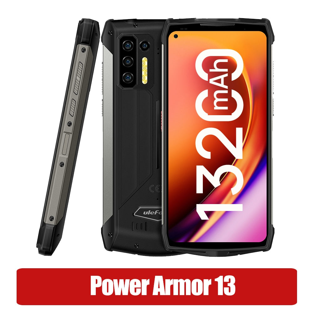 Ulefone Power Armor Rugged Phone 256GB Android 11 Waterproof Smartphone 6.81”
