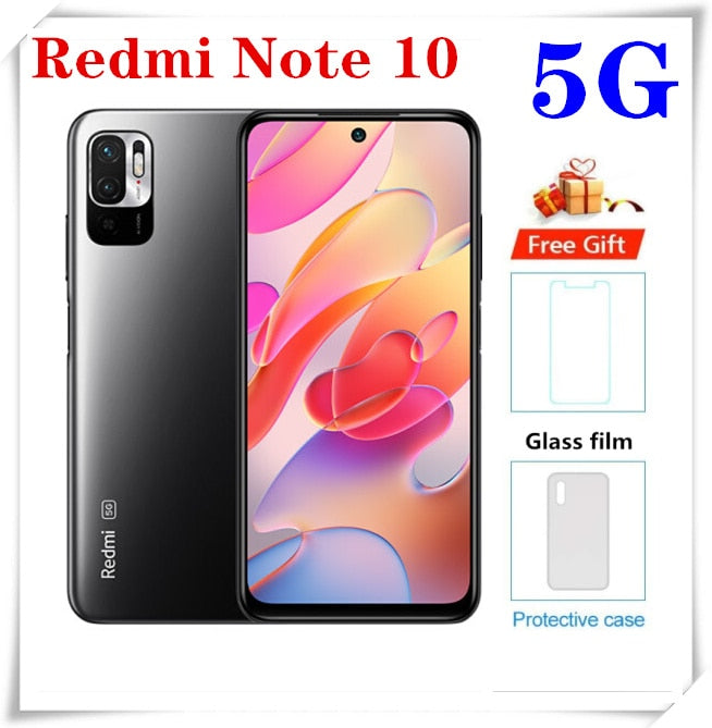 Xiaomi Redmi Note 10 5G Smartphone Android 11  6.5"48MP
