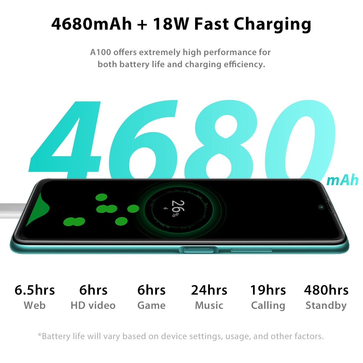 Blackview A100 Helio P70 Android 11 Smartphone 4G LTE Smartphone